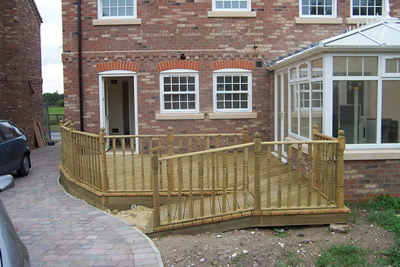 wood decking