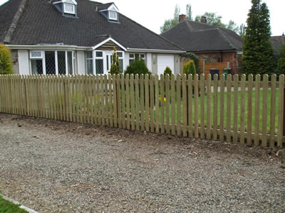 palisade fence