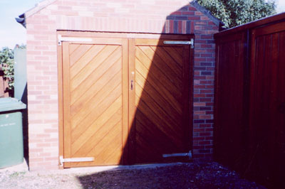 Chevron Framed, Brace and Ledge image